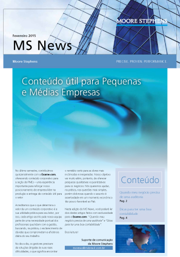 MS NEWS BRASIL 2015 - FEVEREIRO