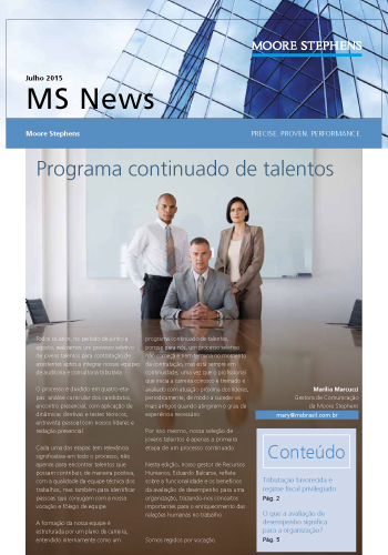MS NEWS BRASIL 2015 - JULHO