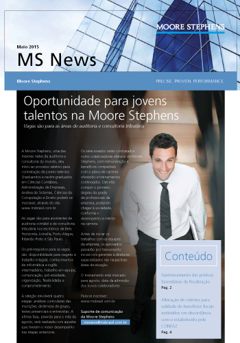 MS NEWS BRASIL 2015 - MAIO