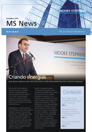 MS NEWS BRASIL 2015 - SETEMBRO