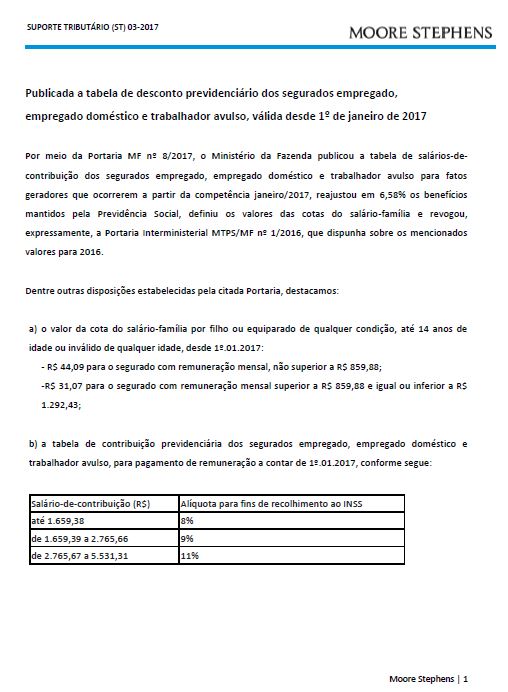 ST-03-2017-Tabela de Desconto Previdenciário